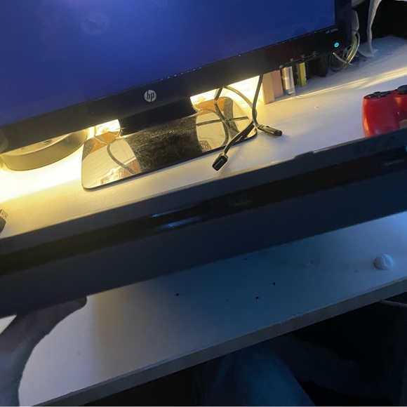 PS4 1tb with controller and monitor